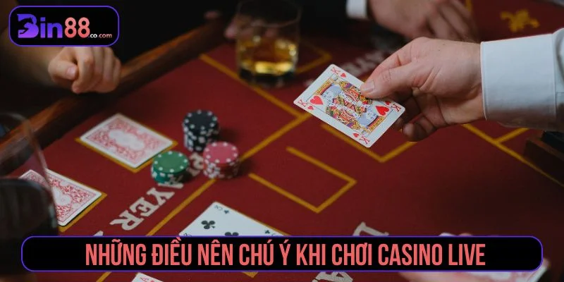 Casino Live Dealer – Trải Nghiệm Sòng Bạc Thực Thụ Cần hiểu rõ luật chơi khi tham gia casino live