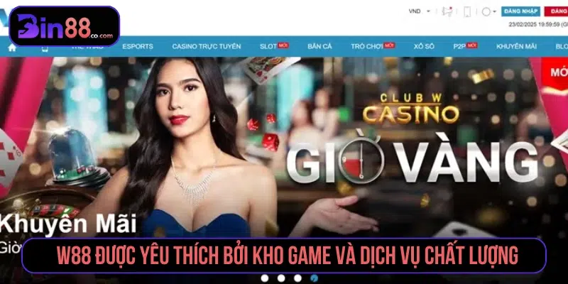 Top 10 Nhà Cái Uy Tín Nhất 2025, An Toàn Và Xanh Chín W88 được đánh giá cao bởi kho game nổi bật và dịch vụ chất lượng